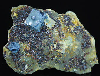 Galena, sphalerite and dolomite - Black Cloud mine - Iowa Gulch - Leadville - Leadville distr. - Lake Co. - Colorado - USA