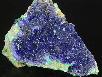 Azurite and malachite - Shilu mine - Yangchun Co. - Yangjiang pref. - Guangdong prov. - China