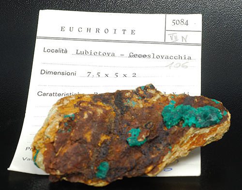 Euchroite - Driekyna - Lubietov - Bansk Bystrica Co. - Bansk Bystrica Region - Slovakia