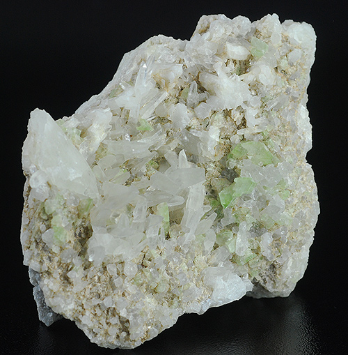 Augelite and quartz - Mundo Nuevo mine - Mundo Nuevo - Huamachuco - Sanchez Carrion prov. - La Libertad Deptm - Peru
