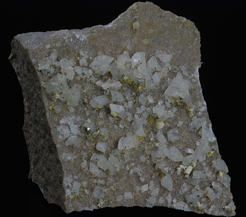 Augelite, quartz and pyrite - Machacamarca mine - Machacamarca - Machacamarca Distr. - Cornelio Saavedra prov. - Potosí Deptm. - Bolivia