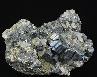 Bournonite, quartz and pyrite - Machacamarca - Machacamarca distr. - Cornelio Saavedra prov. - Potos deptm - Bolivia