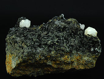 Analcime and epidote - Imilchil - Er Rachidia Prov. - Dra-Tafilalet Region - Morocco