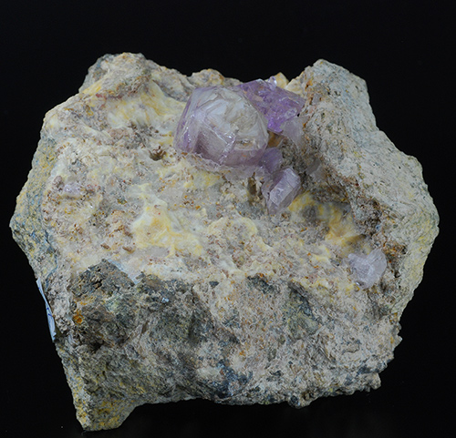 Amethyst quartz  - Su Marralzu quarry -  Osilo - Sassari prov. - Sardinia - Italy