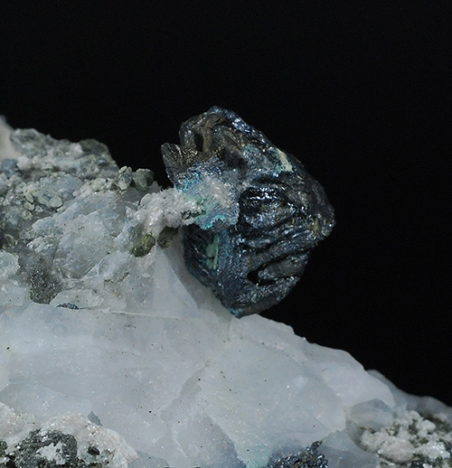 Chalcocite - Bouismas Mine - Bouismas - Bou Azzer Distr. - Tazenakht - Ouarzazate Prov. - Dra-Tafilalet Region - Morocco