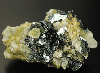 Hematite and calcite - Fenestrelle - Chisone Valley - Torino prov. - Piedmont - Italy