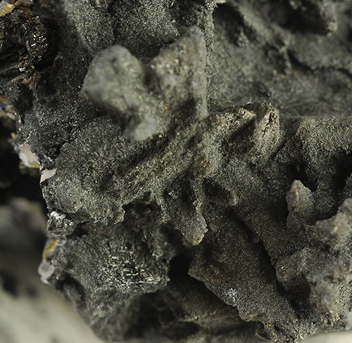 Fizelyite and boulangerite over sphalerite - Herja mine - Chiuzbaia - Baia Mare - Maramures Co. - Romania