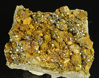 Aikinite and sphalerite over chalcopirite - Huancavelica - Per