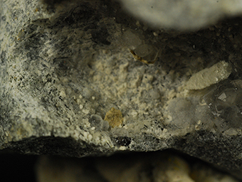Bastnaesite, tuperssiatsuaite, apophyllite and makatite - Aris Phonolite quarry - Aris - Windhoek distr. - Khomas Region - Namibia