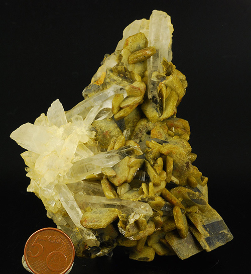 Siderite and quartz - Machacamarca mine - Potos Deptm. - Bolivia