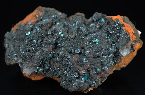 Plattnerite, rosasite and hemimorphite - Ojuela mine - Mapim - Mun. de Mapim - Durango - Mexico