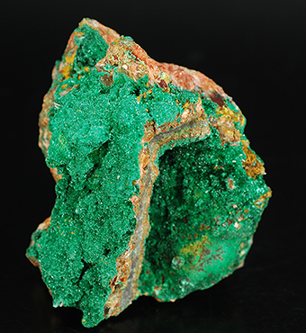 Brochantite - Aouli - Upper Moulouya lead distr. - Midelt - Khénifra prov. - Meknès-Tafilalet Region - Morocco
