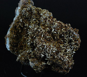 Endlichite and jarosite - Erupcin Mine - Los Lamentos Mts - Ahumada Mun - Chihuahua - Mexico