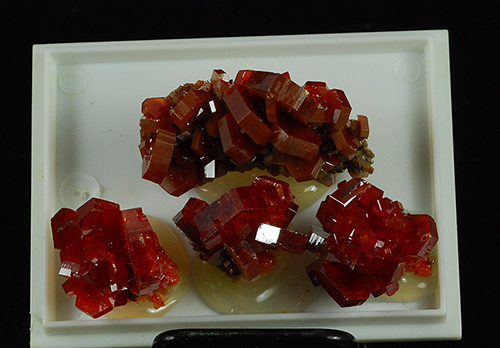 Vanadinite - Mibladen  Ait Oufella Caid  Midelt  Draa-Tafilalet Region - Morocco