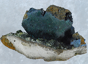 Ludlamite and vivianite - Cabea de Cachorro claim  Sao Gabriel de Cahoeira  Amazonas Brazil