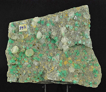 Fluorite, calcite and pyrite - Sant Cugat del Valls - El Papiol - Baix Llobregat - Barcelona - Catalonia - Spain