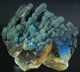 Plumbogummite - Yangshuo mine - Yangshuo Co. - Guilin pref. - Guangxi Zhuang Autonomous Region - China