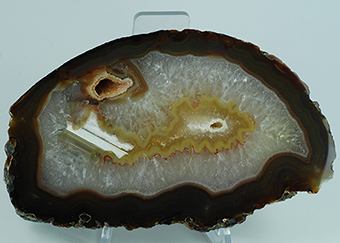 Agate (var. of quartz) - Rio Grande do Sul - Brazil