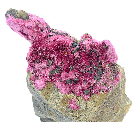 Erythrite with Heterogenite - Carcoar Mine, Bathurst County, New South Wales, Australia