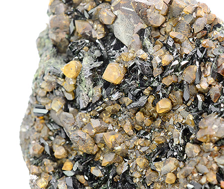 Kulanite and siderite - Big Fish River - Dawson Mining District - Yukon - Canada