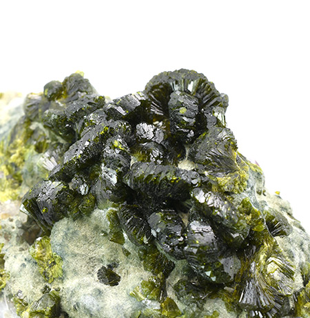 Epidote - Imilchil, Er Rachidia Province, Mekns-Tafilalet Region, Morocco