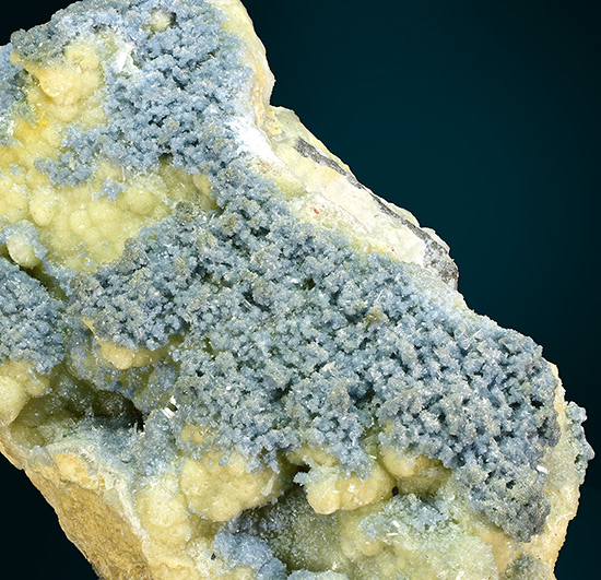 Vauxite - Siglo Veinte Mine, Llallagua, Rafael Bustillo Province, Potos Department, Bolivia (Type Locality) (TL)