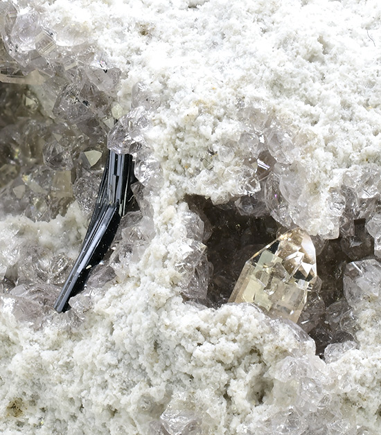 Pseudobrookite with Topaz- Thomas Range, Juab Co., Utah, USA