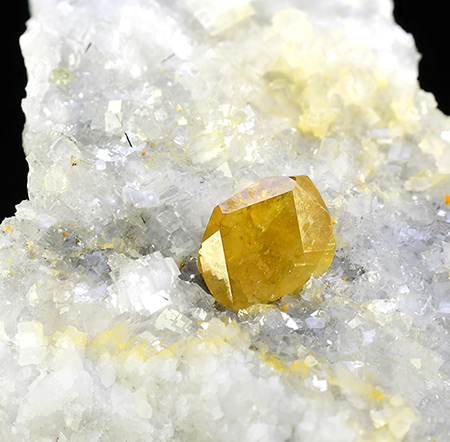 Monazite-(Ce) - Trimouns Talc Mine, Luzenac, Arige, Midi-Pyrnes, France
