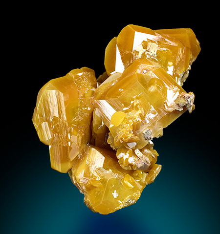 Wulfenite - La Morita Mine, Ascencin Municipality, Chihuahua, Mexico