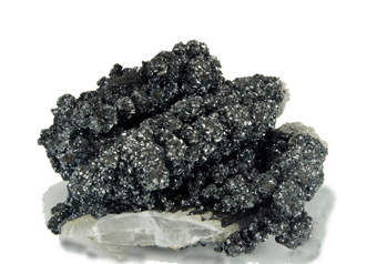 Pyrolusite - Caravia mine, Caravia, Oviedo District, Asturias, Spain