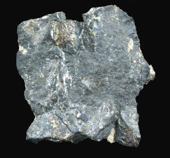 Bornite on Native Silver - San Martin Mine - Mexico