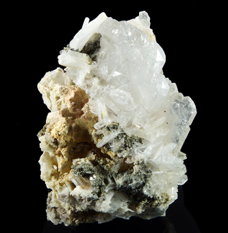 Baryte, Pyrite - Brosso mine, Brosso, Piedmont, Italy