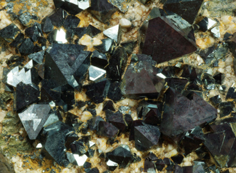 Magnetite - Mt. Huanaquino, Potos Dept.Cercado Province, Bolivia