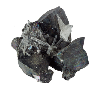 Tetrahedrite and Quartz - Mundo Nuevo mine, Huamachuco, La Libertad, Peru