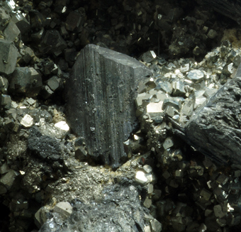 Andorite, Zinkenite - San Jos mine, Oruro City, Bolivia