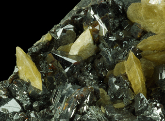 Sphalerite, Siderite - Le mure, Isere, Rhne-Alpes, France