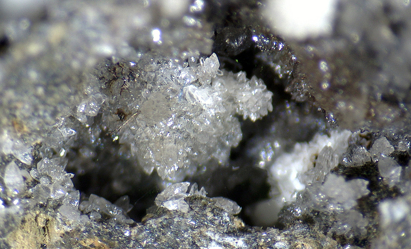 Hyalophane - San Vito quarry, Monte Somma, Campania, Italy