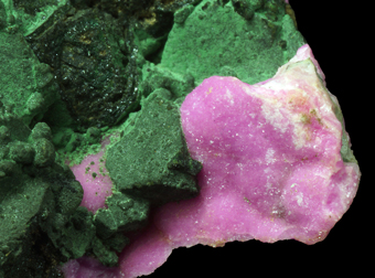 Cuprite, Kolwezite - Mashamba West mine, Kolwezi,  Lualaba, Dem. Rep. of Congo