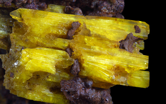 Legrandite - Ojuela mine, Mapimi, Durango, Mexico