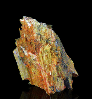 Wakabayashilite - Khaidarkan Sb-Hg deposit, Batken Region, Kyrgyzstan