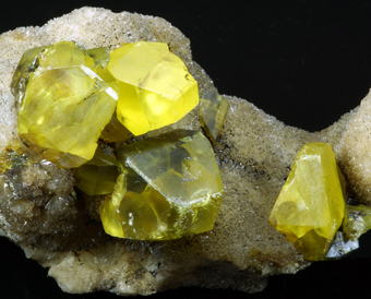 Sulphur - Cozzo Disi mine, Casteltermini, Sicily, Italy