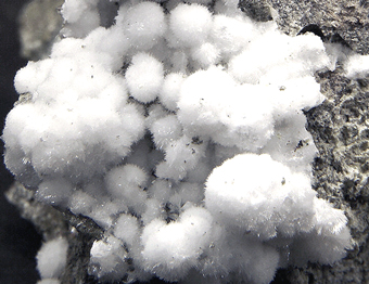 Aragonite, Hydromagnesite - Roccamurata Quarry, Valtarno, Parma - Emilia Romagna, Italy