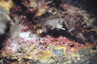 Klebelsbergite - Pereta Mine, Pereta - Toscana, Italy
