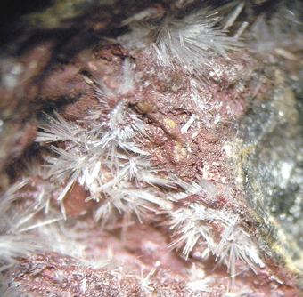 Klebelsbergite - Pereta Mine, Pereta, Italy