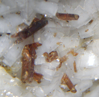 Allanite-Ce - Trimouns Talc Mine - France