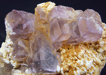 Fluorite - Limestone Quarry, Alsace, France
