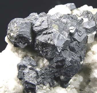 Galena and Quartz - Traversella Mine, Traversella - Italy