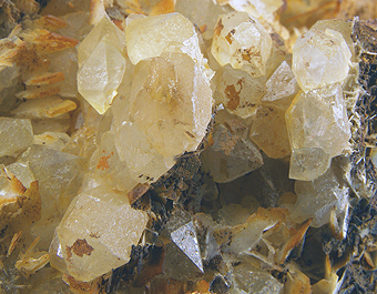 Barite and Calcite - S. Lucia mine, Fluminimaggiore - Sardinia, Italy
