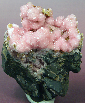 Rhodochrosite - N'Chwaning II Mine, Kuruman, KMF - South Africa