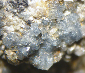 Bariopharmacosiderite - Perdaniedda, Italy